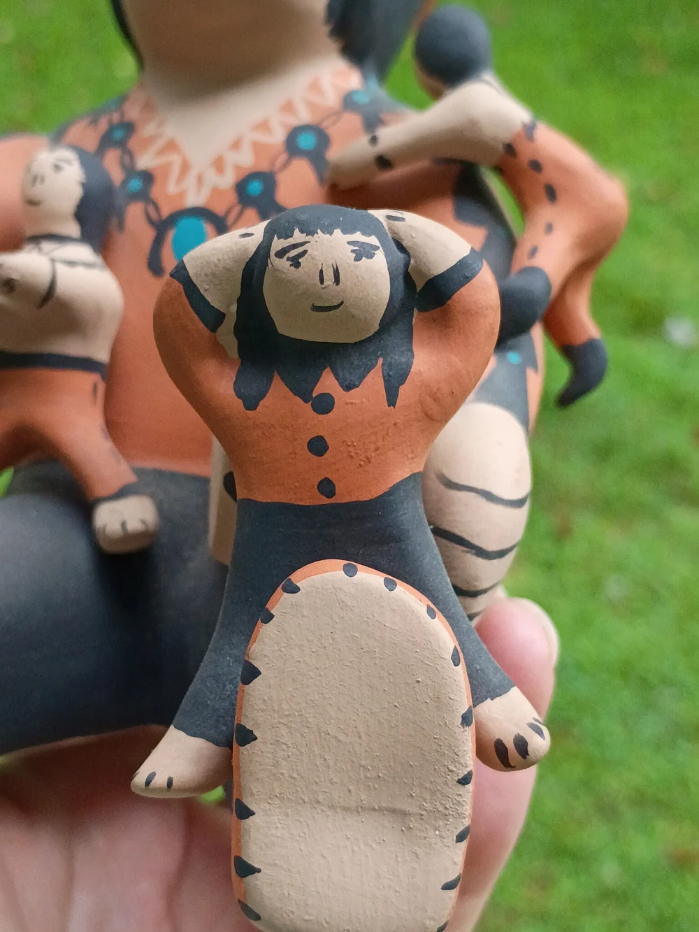 Native American Storyteller Pueblo Pottery TERESITA ORTIZ